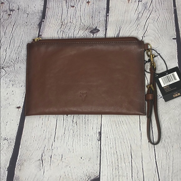 Frye Handbags - Frye cognac Wristlet